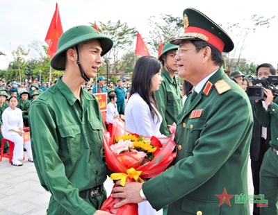 Gallery - 30 tỉnh, thành phố tổ chức giao, nhận quân năm 2024